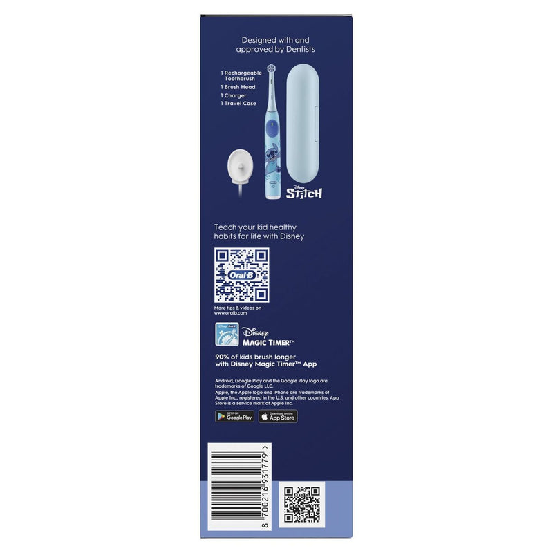 Oral-B iO Kids Disney Stitch electric toothbrush - British product