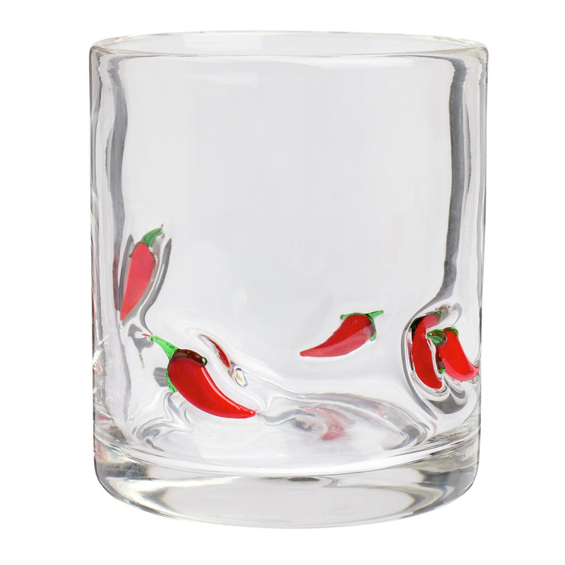 Argos Home chilli glass tumbler 10cm - British product