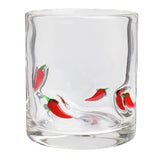Argos Home chilli glass tumbler 10cm - British product