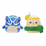 Squish-a-longs Squishmallow Style 4 pack of 8, imported from the UK