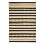 Habitat scalloped stripe flatweave rug 120x170cm, imported from the UK