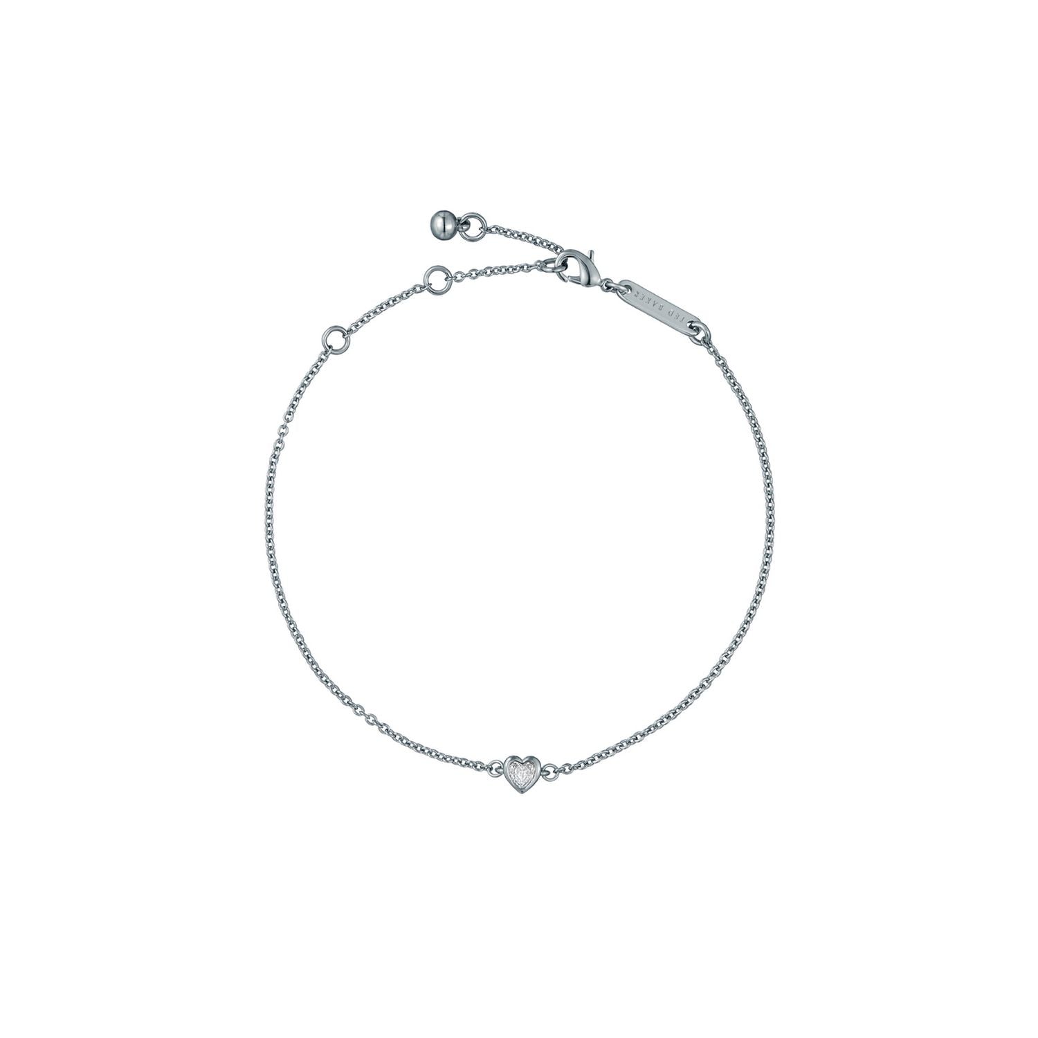 Ted Baker crystal heart adjustable bracelet 21cm - British product