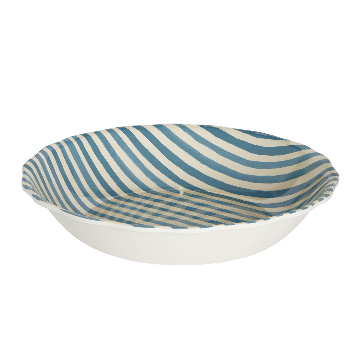 Argos Home blue melamine serving bowl, UK version