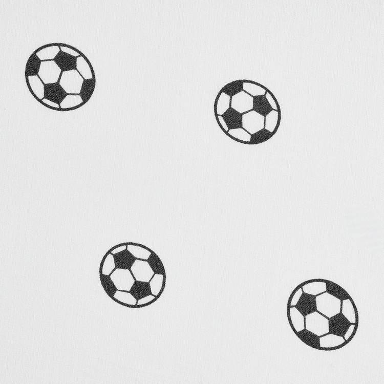 Argos Home football printed fitted sheet single (British brand)