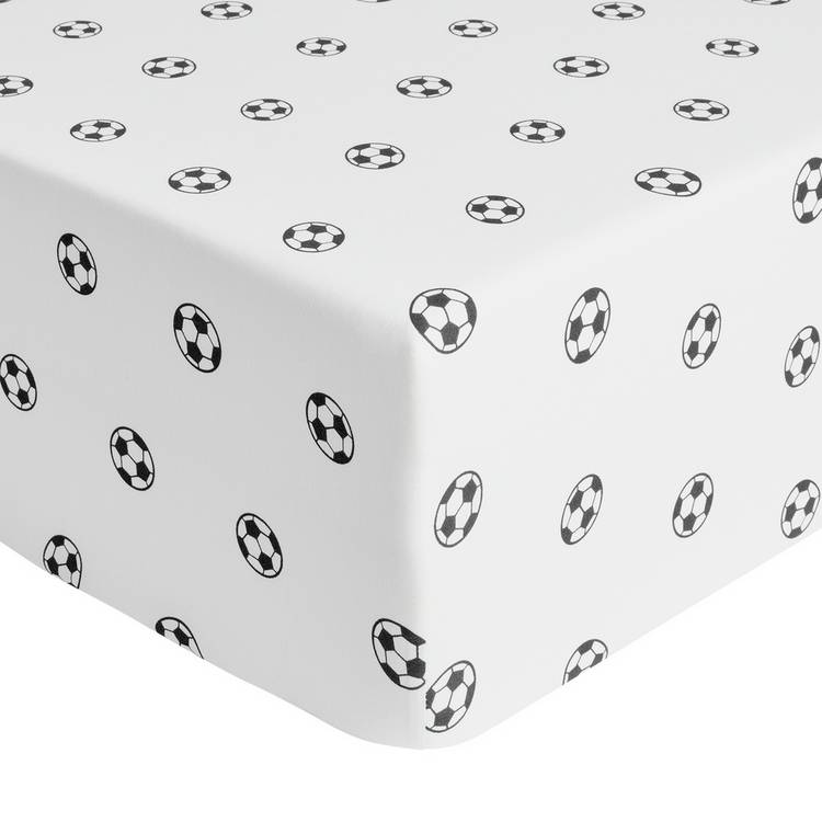 Argos Home football printed fitted sheet single (British brand)