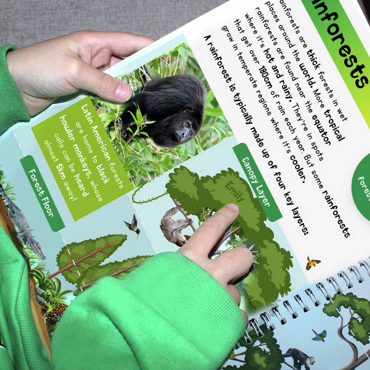 Personalised Memento Company children's encyclopedia 64 pages - British product
