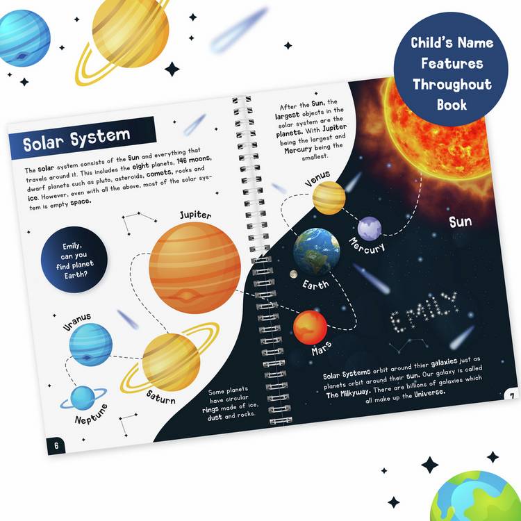 Personalised Memento Company children's encyclopedia 64 pages - British product