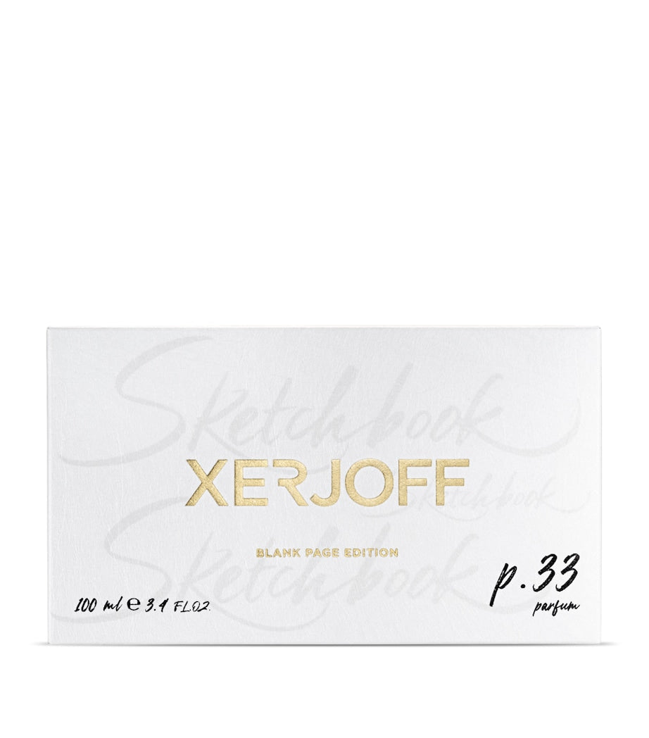 Xerjoff P.33 Blank Page Edition eau de parfum 100ml - British product