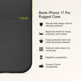 Beats rugged case for iPhone 17 Pro Everest Black (British brand)