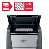 Rexel Optimum AutoFeed 300X cross cut shredder 60L (British brand)