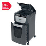 Rexel Optimum AutoFeed 300X cross cut shredder 60L (British brand)
