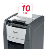 Rexel Optimum AutoFeed 300X cross cut shredder 60L (British brand)