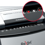Rexel Optimum AutoFeed 300X cross cut shredder 60L (British brand)