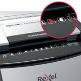 Rexel Optimum AutoFeed 300X cross cut shredder 60L (British brand)