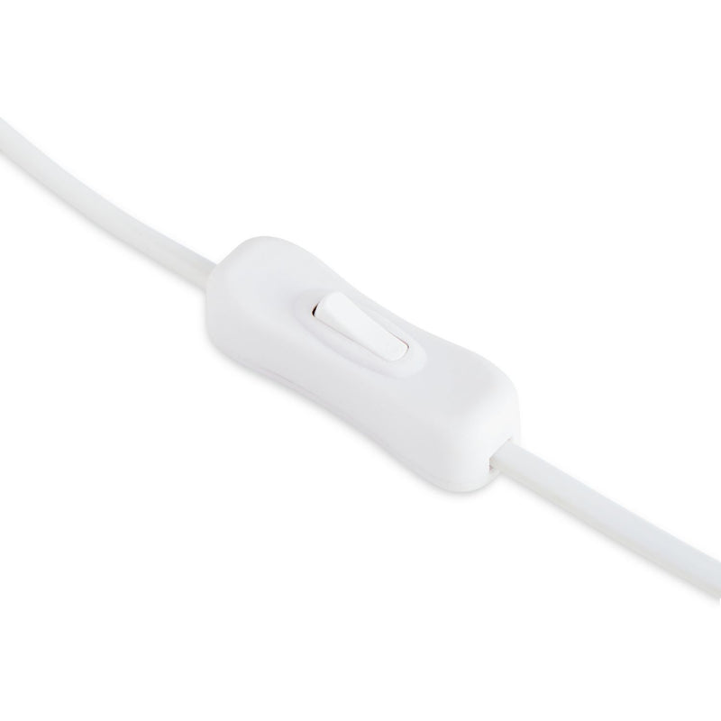 Habitat Ceramic Stripe Bulb Holder - Orange