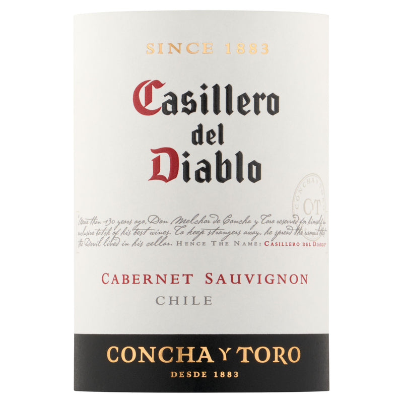 Casillero del Diablo Cabernet Sauvignon wine 75cl - British product