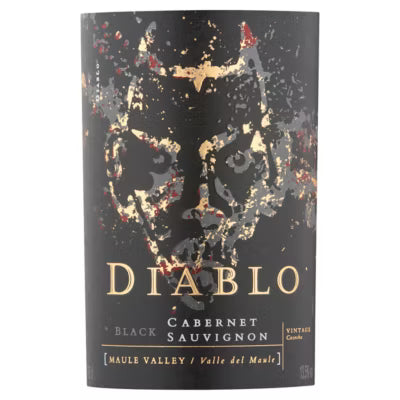 Diablo Black Cabernet Sauvignon red wine 75cl - British product