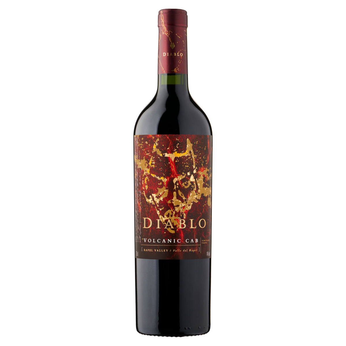 Diablo Volcanic Cab red wine 75cl, imported from the UK