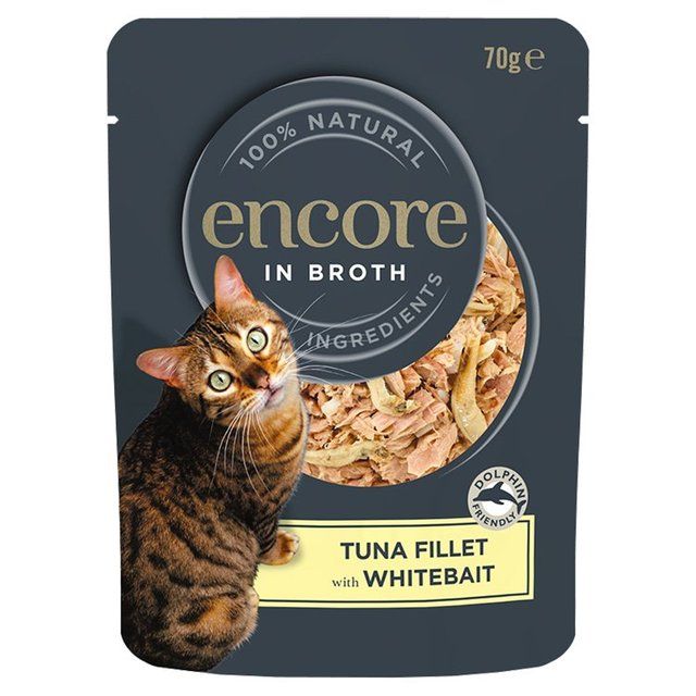 Encore Cat Pouch Tuna & White Bait   70g GOODS M&S   