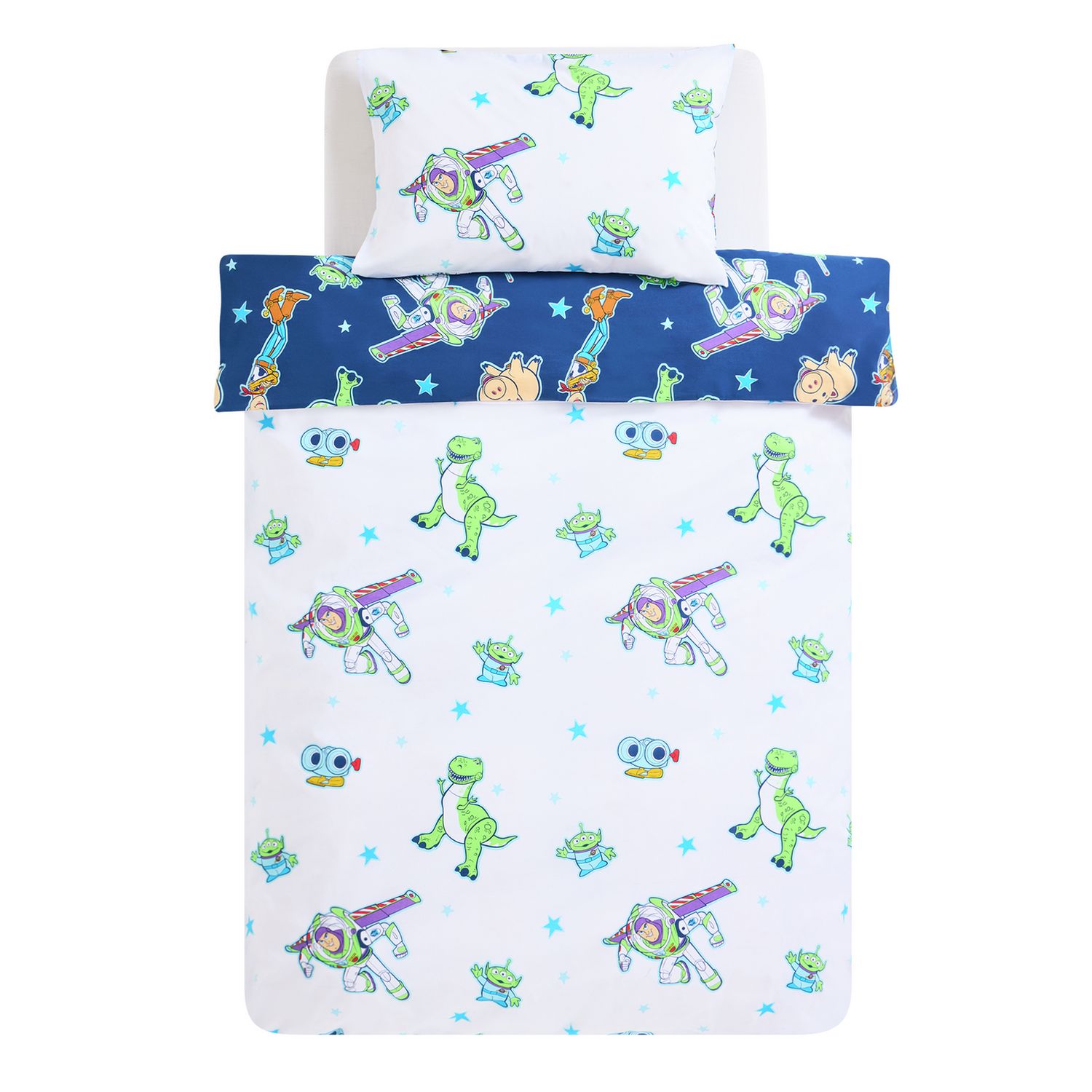 Pixar Toy Story Blue Kids Bedding Set - Single