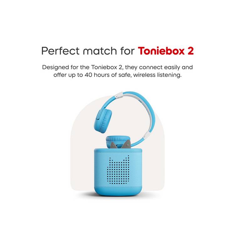 tonies blue Bluetooth headphones (British brand)