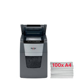 Rexel Optimum AutoFeed+ 100X paper shredder 34L (British brand)