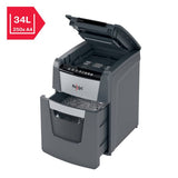 Rexel Optimum AutoFeed+ 100X paper shredder 34L (British brand)