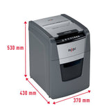 Rexel Optimum AutoFeed+ 100X paper shredder 34L (British brand)