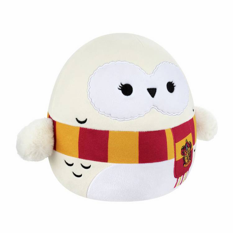 Squishmallows Hedwig with scarf soft toy 10 inch (British brand)