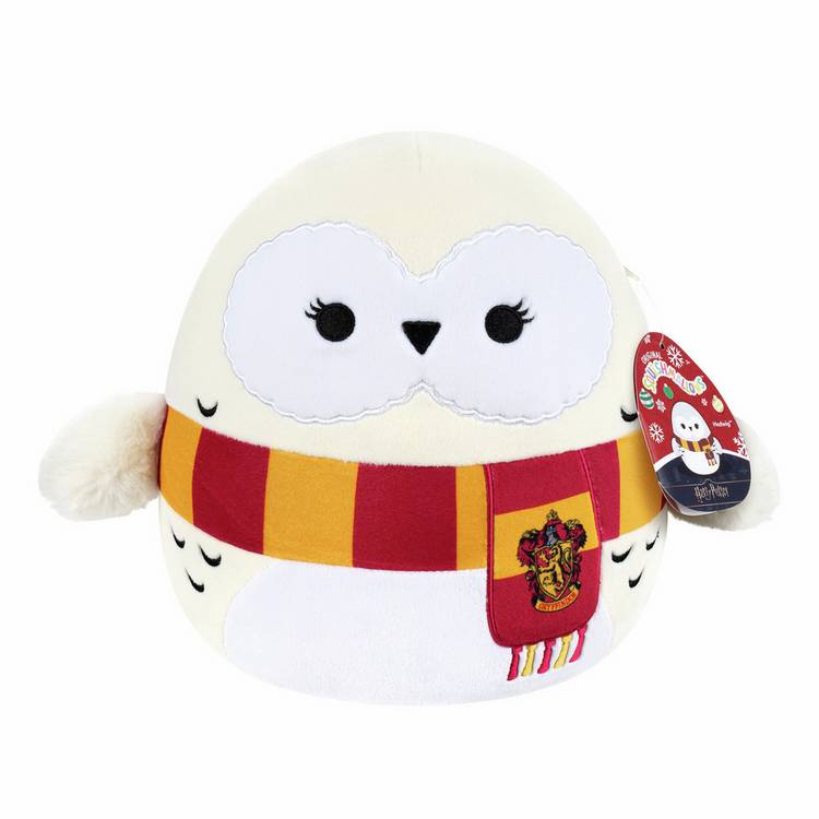 Squishmallows Hedwig with scarf soft toy 10 inch (British brand)