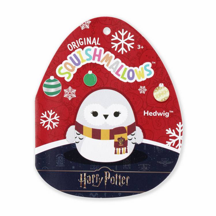 Squishmallows Hedwig with scarf soft toy 10 inch (British brand)