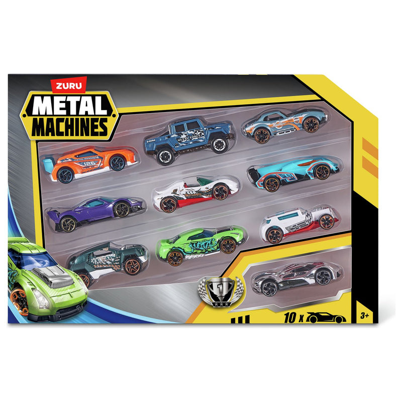 Zuru Metal Machines 1:64 die-cast cars 10 pack - British product