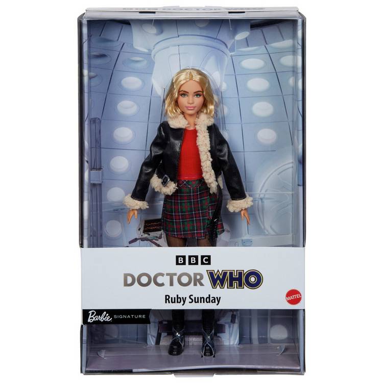 Barbie Ruby Sunday Dr Who collectable doll (British brand)