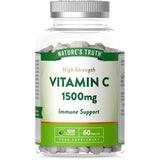 Nature's Truth Vitamin C 1500mg 60 tablets - British product
