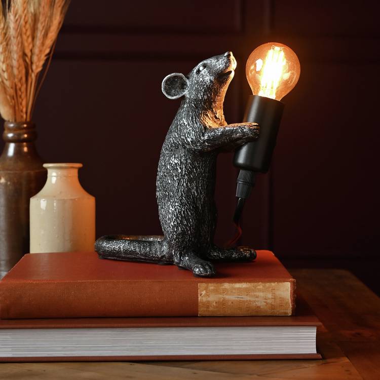 Hestia mouse lamp 18cm (British brand)
