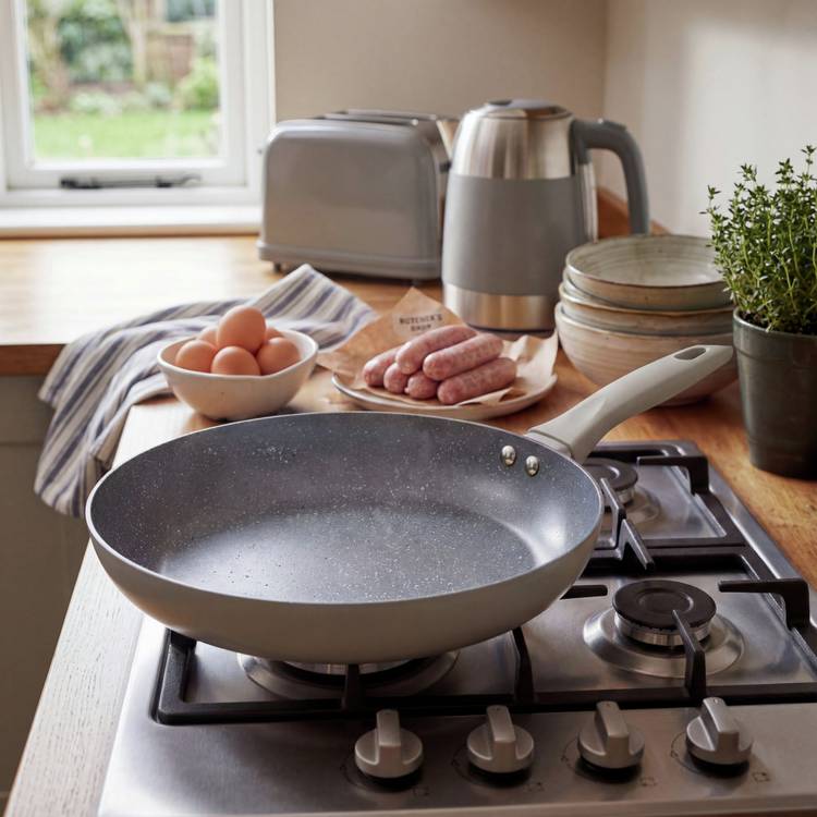 Russell Hobbs grey marble frying pan 28cm (British brand)