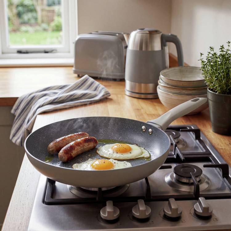 Russell Hobbs grey marble frying pan 28cm (British brand)