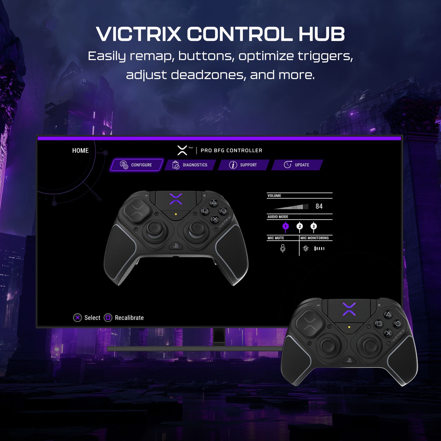 Turtle Beach Victrix Pro BFG wireless controller (British brand)