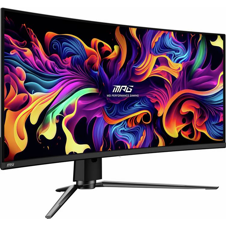 MSI 34 inch QD-OLED curved gaming monitor, UK version