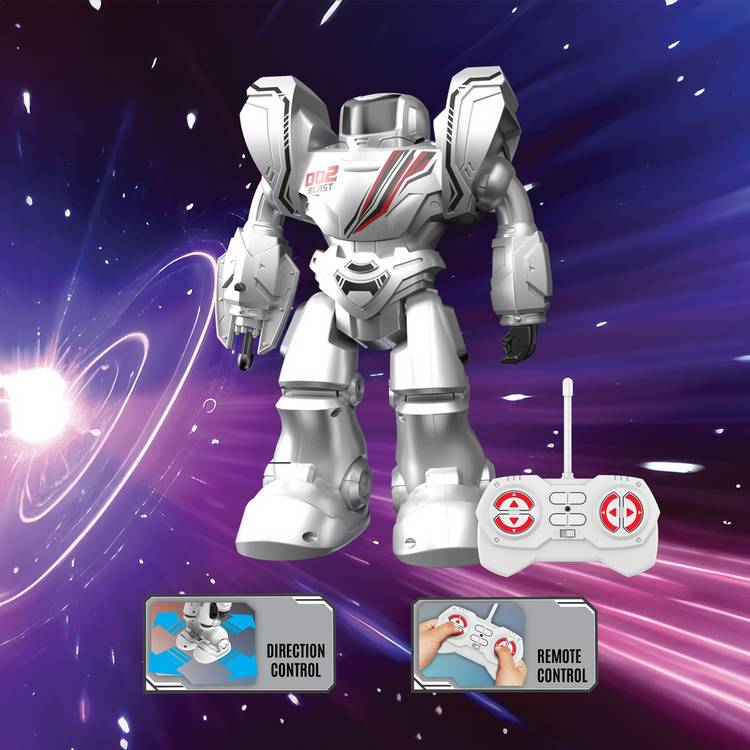 Silverlit remote control robot Robo Blast 43.5cm, imported from the UK