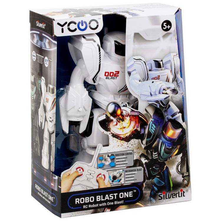 Silverlit remote control robot Robo Blast 43.5cm, imported from the UK