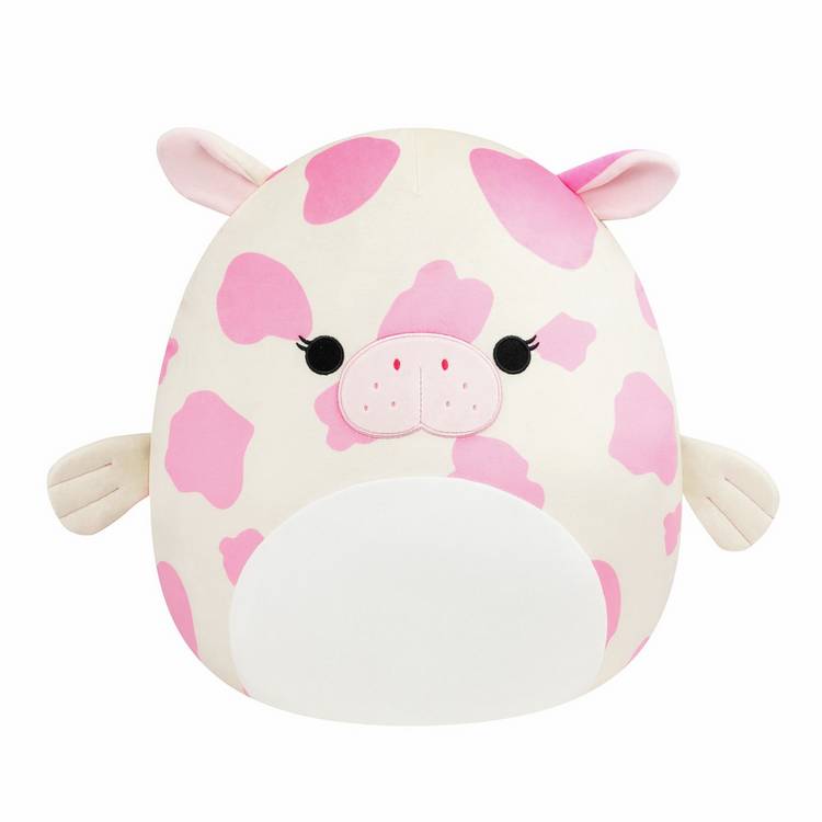 Squishmallows Mondy pink sea cow soft toy 16 inch, imported from the UK