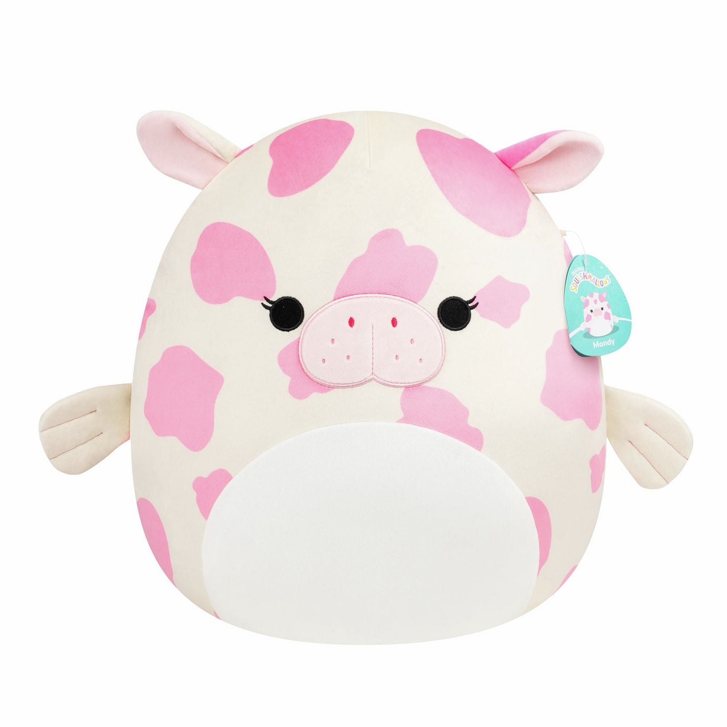 Squishmallows Mondy pink sea cow soft toy 16 inch, imported from the UK