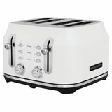Rangemaster Classic 4 Slice Toaster in White, imported from the UK