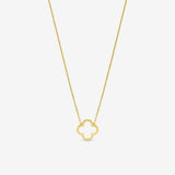 Jon Richard gold plated clover pendant, UK version