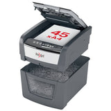 Rexel Optimum AutoFeed 45X cross cut shredder 20L, UK version