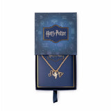 Custard London gold tone Harry Potter charm necklace - British product
