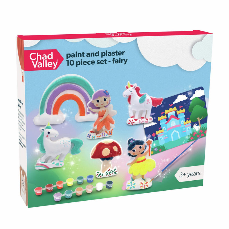 Chad Valley paint and plaster fairy set, imported from the UK