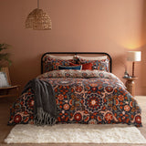 Furn Kinfolk Denim Blue  Bedding Set - Double