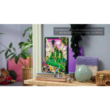 LEGO Wicked Emerald City wall art 1518 pieces, imported from the UK